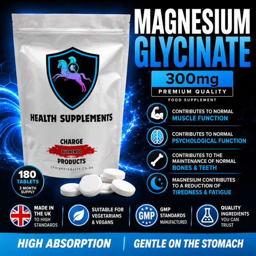 Magnesium glycinate 300mg - glycinate,