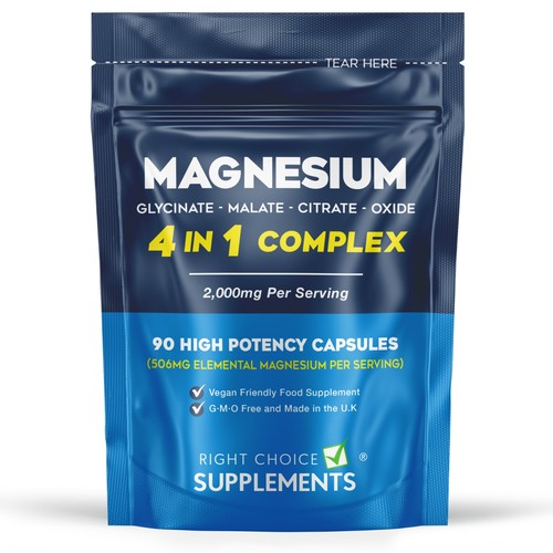 Magnesium glycinate 1 - magnesium, 4-in-1