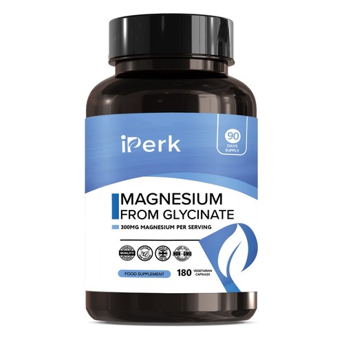 Magnesium glycinate 300mg per - magnesium,