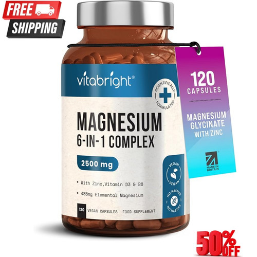 Magnesium glycinate 1 - magnesium, 6-in-1