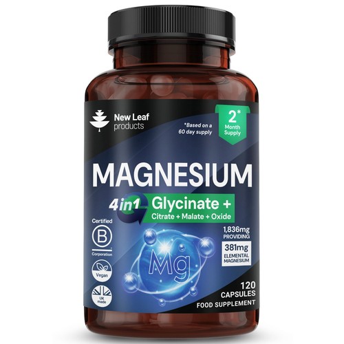 Magnesium glycinate 1 - magnesium, 4-in-1