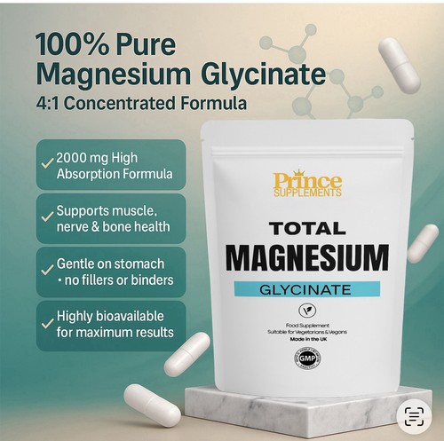 Magnesium glycinate capsules - glycinate,