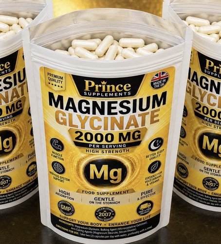 Magnesium glycinate capsules - magnesium,