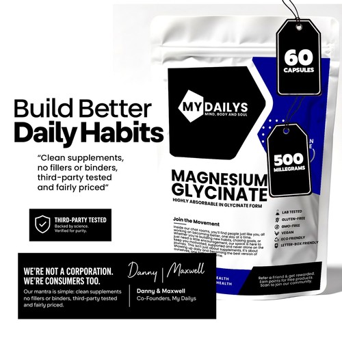 Magnesium glycinate capsules - glycinate,