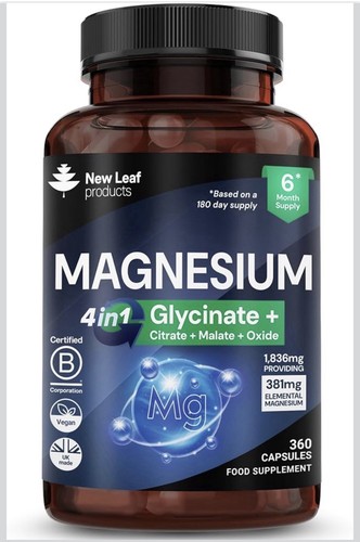 Magnesium glycinate 1 - magnesium, 4-in-1