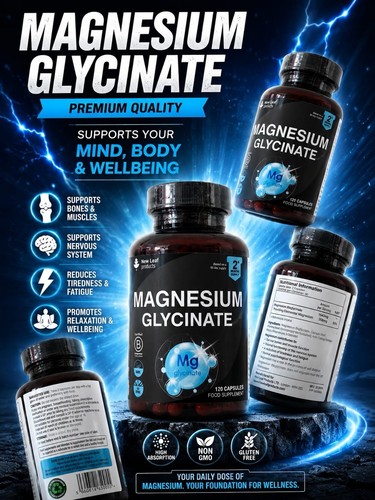 Magnesium glycinate capsules - magnesium,