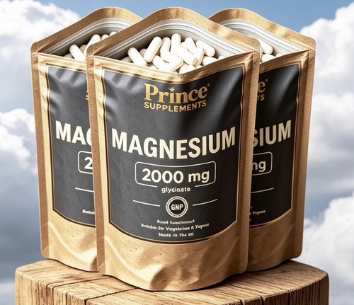 Magnesium glycinate capsules - magnesium,