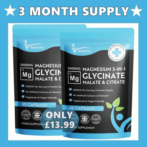Magnesium glycinate 1 - glycinate, 3-in-1