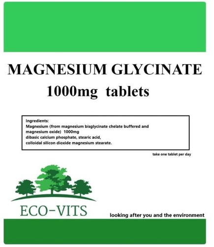 Magnesium glycinate 1000mg - magnesium,