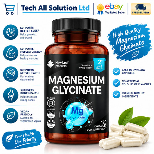 Magnesium glycinate capsules - magnesium,