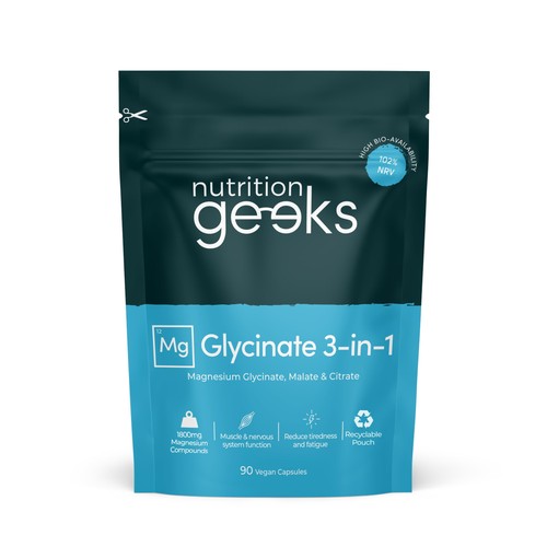 Magnesium glycinate 1 - magnesium, 3-in-1