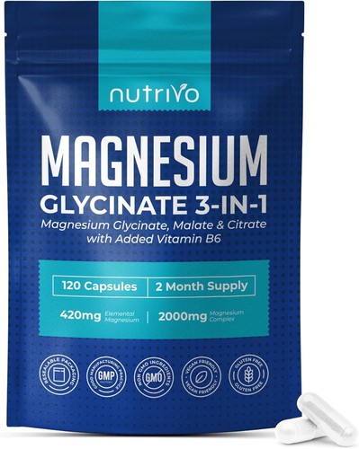 Magnesium glycinate 1 - magnesium, 3-in-1